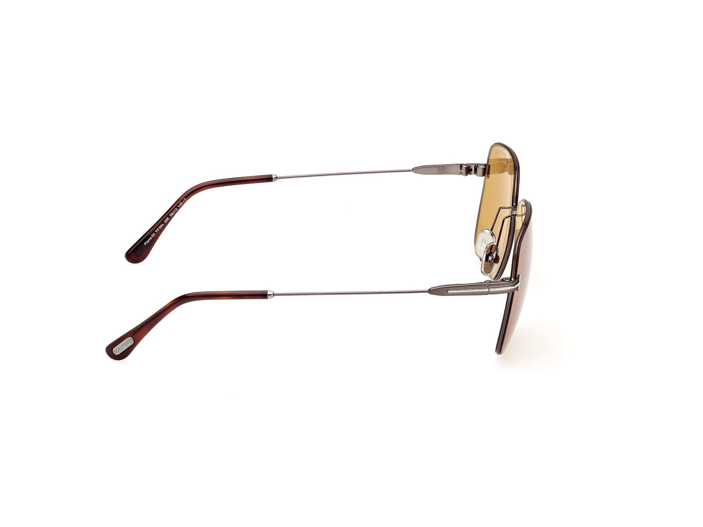 TOM FORD Mens Sunglasses FT0994 08E Gunmetal/Brown 58mm