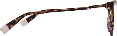 New Furla VFU292 09PW Eyeglasses Women's Purple Full Rim 54x16x135mm