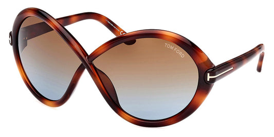 Tom Ford Women Sunglasses FT1070 Jada 53F 68 - Classic Medium Havana