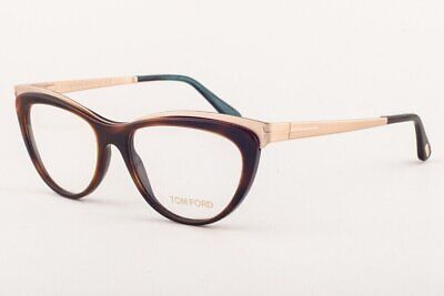 Tom Ford - FT 5373, Cat Eye, acetate/metal, women, DARK HAVANA GOLD(052 R),...