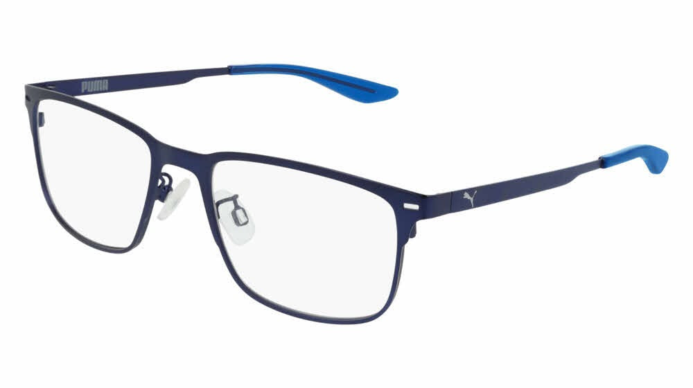 PUMA PE0084O-003-54 Eyeglasses Men's Black Blue 54mm