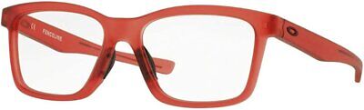 OAKLEY OX8069-1053 FENCELINE EYEGLASSES FROSTED RED 53mm