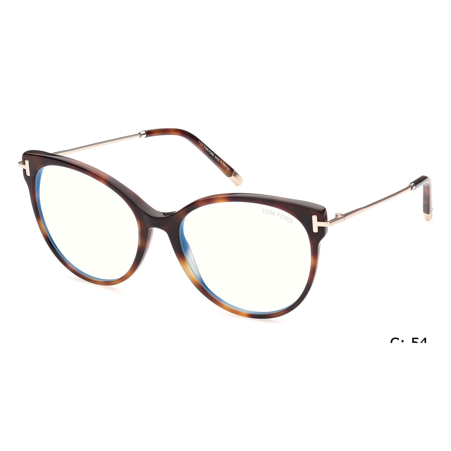 Tom Ford Round Optical Eyeglasses FT5770-B-052-54mm