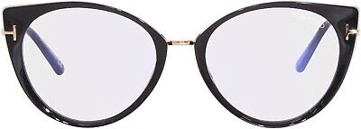 Eyeglasses Tom Ford FT 5815 -B 001 Shiny Black, Rose Gold 54mm