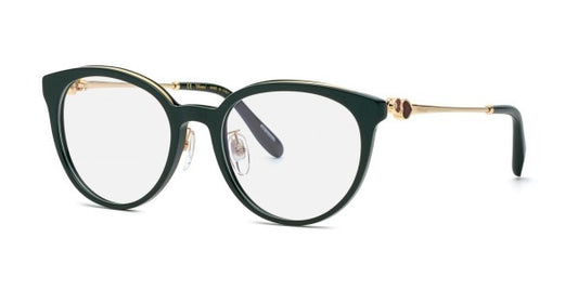 Chopard Green Oval Ladies Eyeglasses VCH331S 0D80 53mm