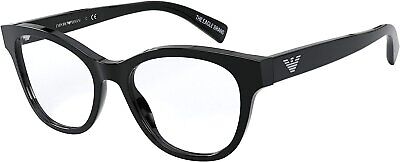 Eyeglasses Emporio Armani EA 3162 5001 Shiny Black 52x18x140mm