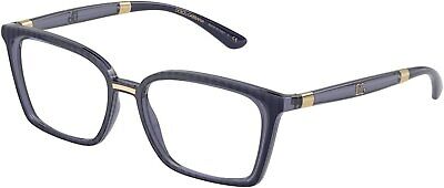 Eyeglasses Dolce & Gabbana DG 5081 3324 Chevron/Transparent Blue 52mm