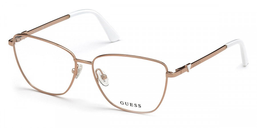 Guess GU2779 028 55 Shiny Rose Gold Eyeglasses