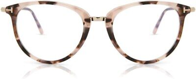 Eyeglasses Tom Ford FT 5640 -B 055 Shiny Pink Vintage Havana W. Rose Gold Temple