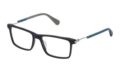 NEW Carolina Herrera VHE823-9GUM Blue Eyeglasses 55mm