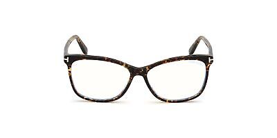 New Tom Ford Tortoise Butterfly Eyeglass Frames 55mm