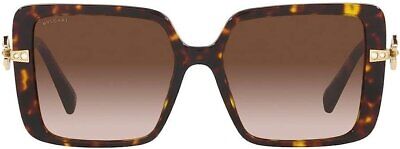 Bvlgari BV 8243B Dark Havana/Brown Shaded 56/17/140 women Sunglasses