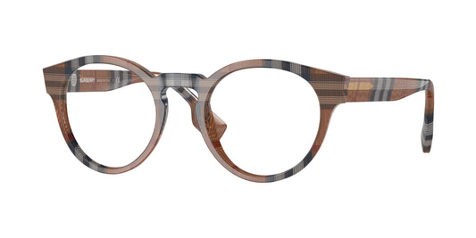 Eyeglasses Burberry BE 2354 3967 Grant Check Brown