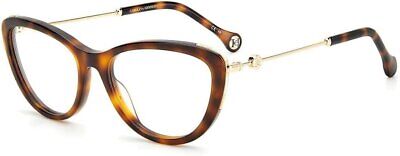 Carolina Herrera CH 0021 005L 00 Women's Havana Acetate Eyeglasses 54mm