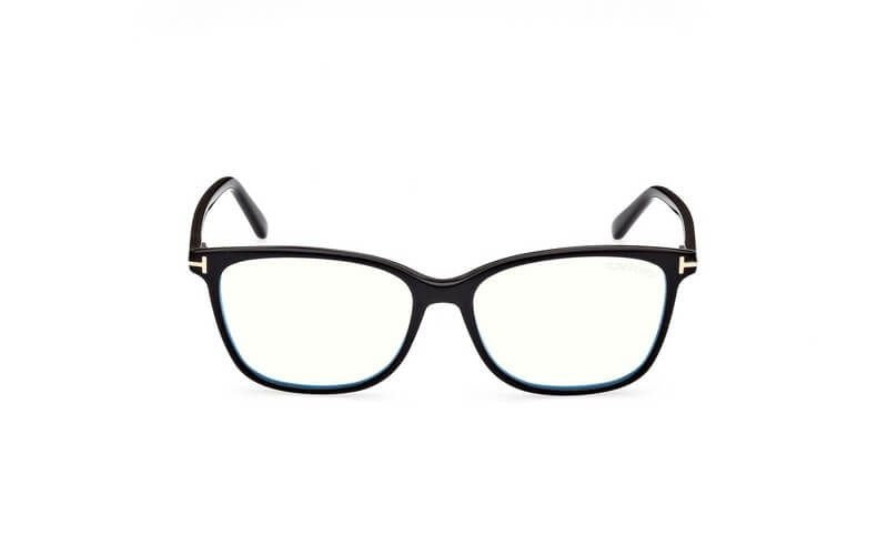 Tom Ford Eyeglasses FT5842-B 001 56 - Shiny Black 56mm