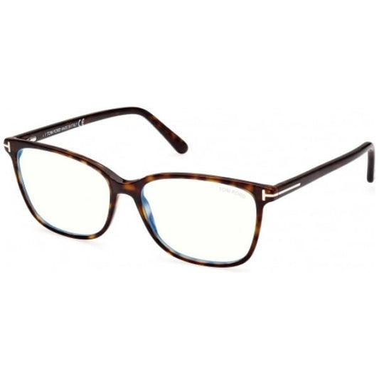 Tom Ford FT5842 B 052 Plastic Dark Havana Eyeglasses 54mm