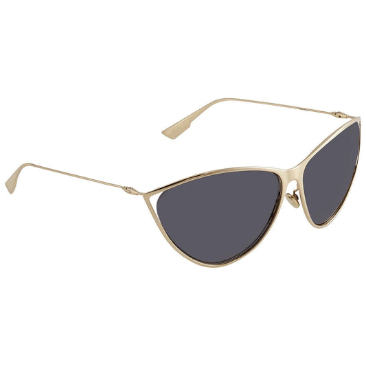 Dior NewMotard Metal Womens Cat-Eye Sunglasses Gold 65mm Adult