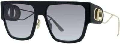 Dior 30Montaigne S3U Sunglasses Color 12A1 Shiny Black Size 58MM