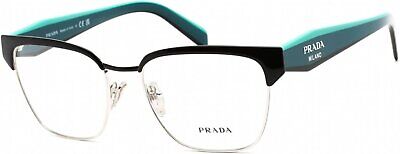 Eyeglasses Prada PR 65 YV GAQ1O1 Black/Silver 53/18/140