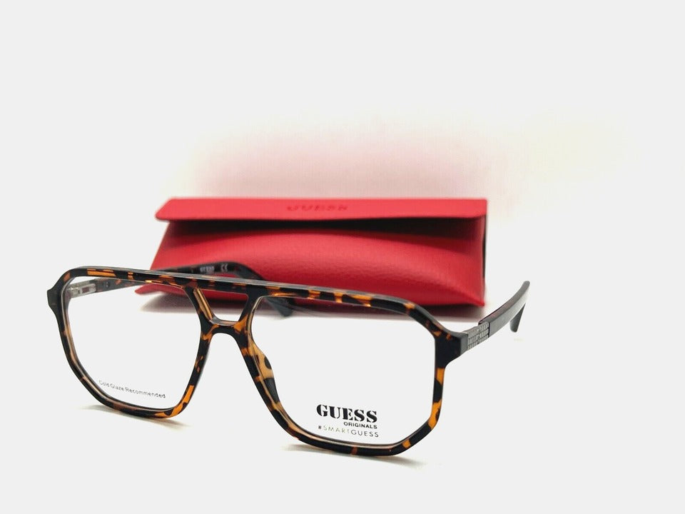 NEW Authentic GUESS GU8252 052 HAVANA BROWN 57mm