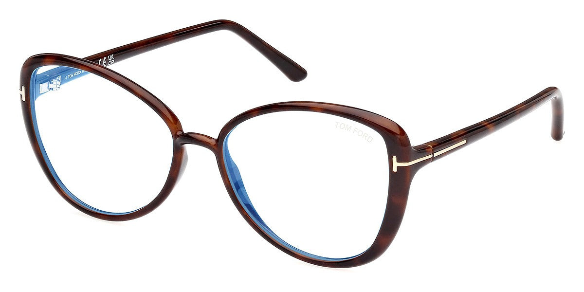 Tom Ford Eyeglasses FT5907-B 052 55 - Dark Havana 55mm