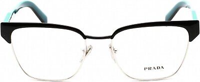 Eyeglasses Prada PR 65 YV GAQ1O1 Black/Silver 53/18/140