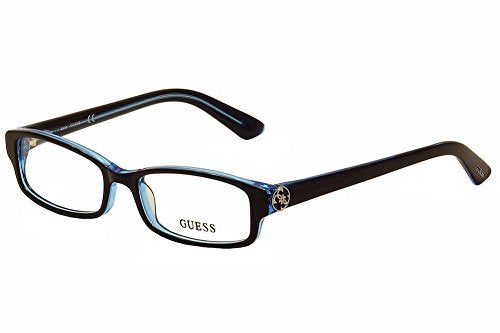 Guess GU2526 Eyeglass Frames - Shiny Blue Frame, 52 mm Lens Diameter GU252652090