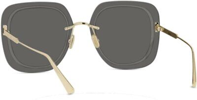 DIOR Woman Sunglasses Gold Frame, Smoke Lenses, 65MM