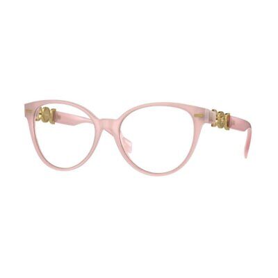 NEW Versace 3334 Eyeglasses 5402 Pink 100% AUTHENTIC 55mm