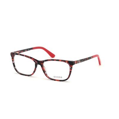NEW Guess GU2697-074-52mm Red Tortoise Eyeglasses