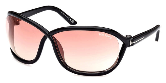 Tom Ford Women Sunglasses FT1069 Fernanda 01Z 68 - Shiny Black