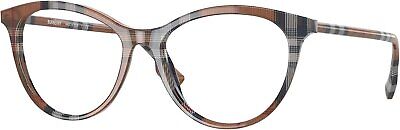 BURBERRY Eyeglasses BE 2325 4005 Check Brown
