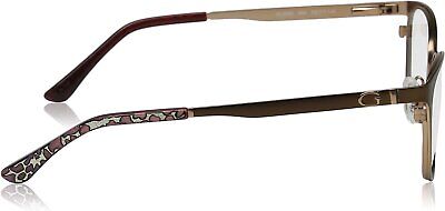 Guess GU-2623-050 Dark Brown Cat-Eye Women's Acetate Eyeglasse 50x17x135mm