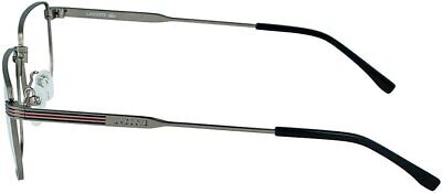 Lacoste Men's Grey Rectangular Eyeglass Frames L2277022 55mm