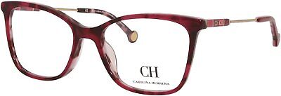 Eyeglasses CH by Carolina Herrera VHE 846 K Burgundy 01GT 53mm