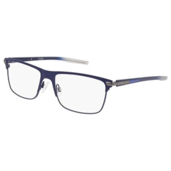PUMA Eyeglasses PU0276O-004-58mm Blue Men's