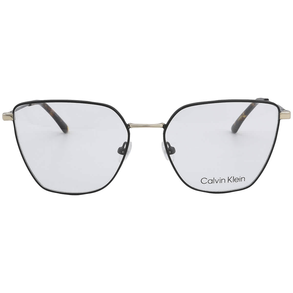 Calvin Klein Demo Cat Eye Ladies Eyeglasses CK21102 001 56