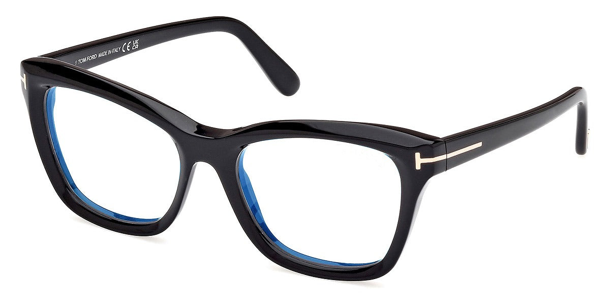 Tom Ford Eyeglasses FT5909-B 001 53 - Shiny Black 53mm