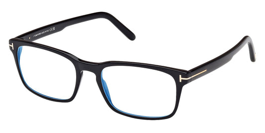 Tom Ford Eyeglasses FT5938-B 001 54 - Shiny Black Mens 54mm