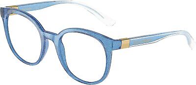 Eyeglasses Dolce & Gabbana DG 5083 3350 Blue Glitter 51x20x145mm