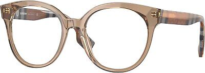 BURBERRY Eyeglasses BE 2356 3992 Brown 49mm