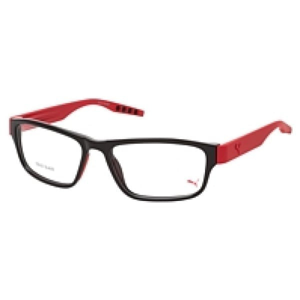 PUMA Eyeglasses PU0273O-002-57mm Black/Red