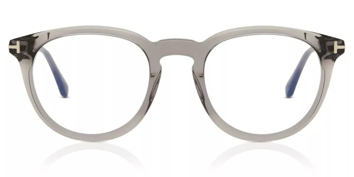 Tom Ford FT5905-B-20-49 Blue Light Block Oval Unisex Eyeglasses 49mm